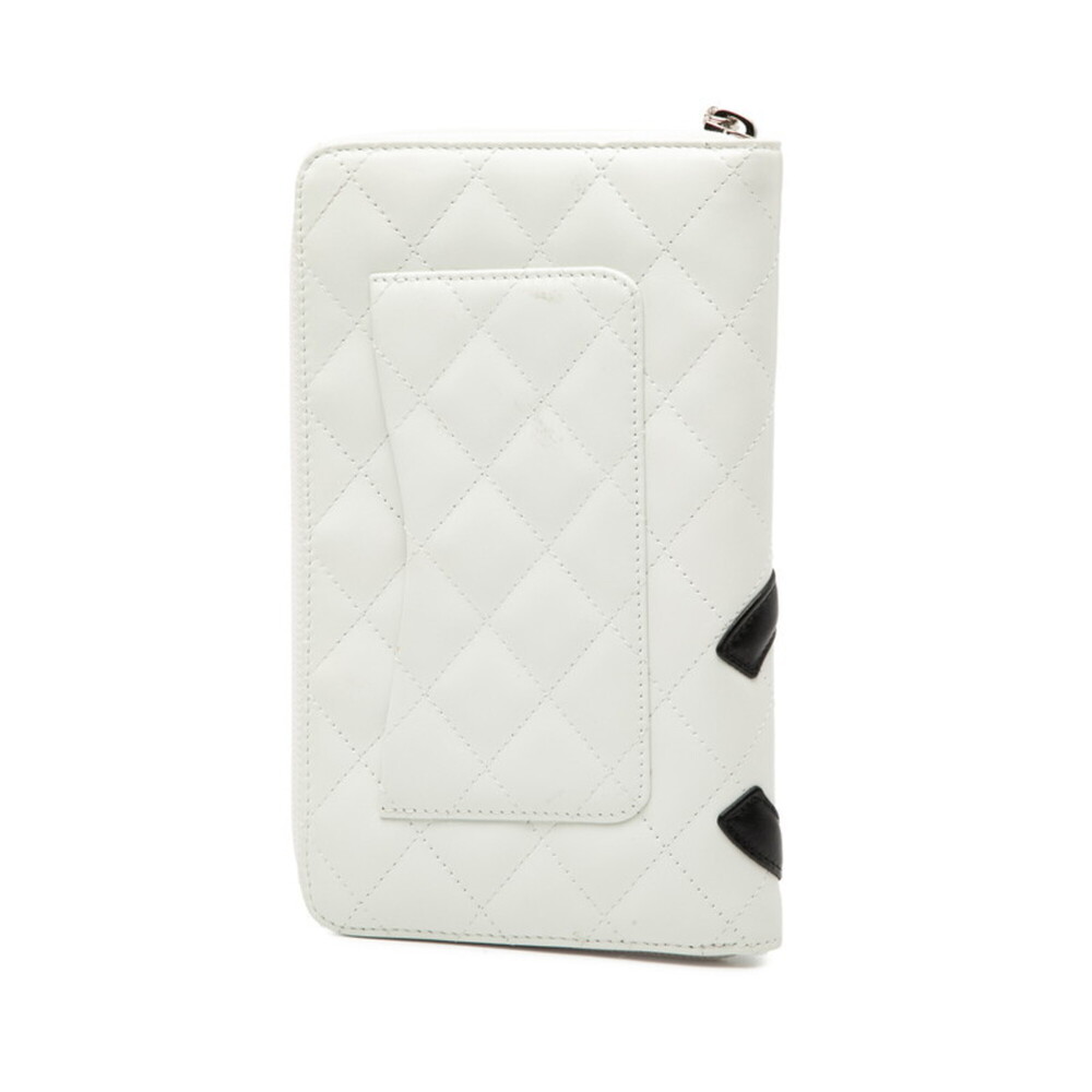CHANEL Authentic Black Leather Wallet - Picture 2 of 9